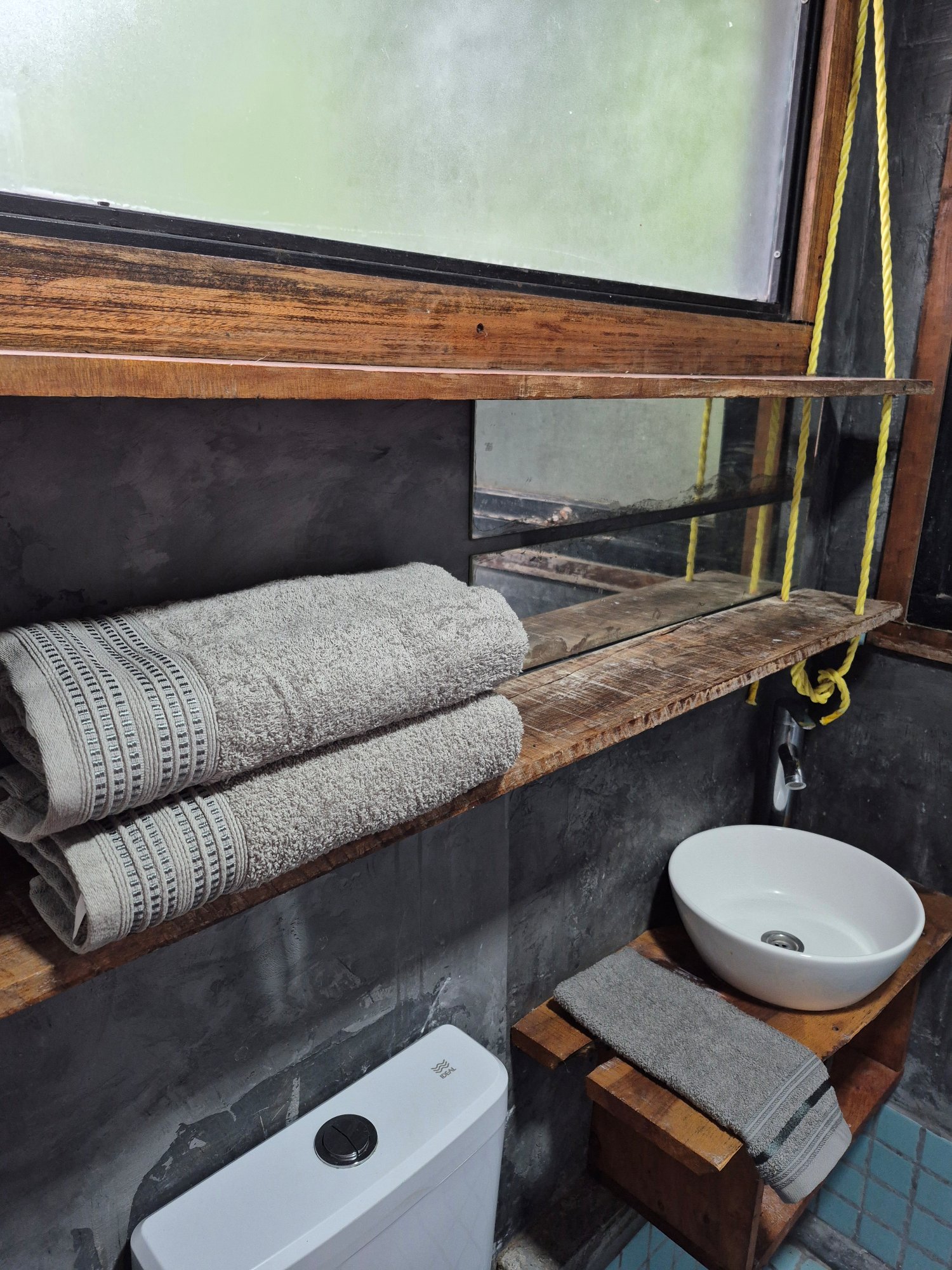 La Surfera, baño